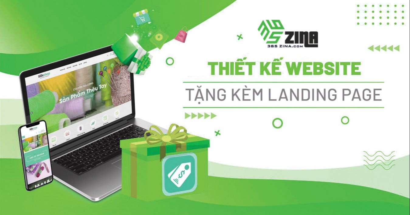 Giới thiệu dịch vụ thiết kế website 365ZINA