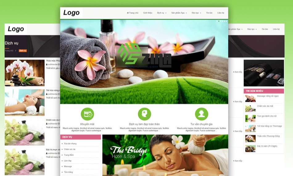 thiết kế website spa, thẩm mỹ viện khu vực quận 11 chuyên nghiệp