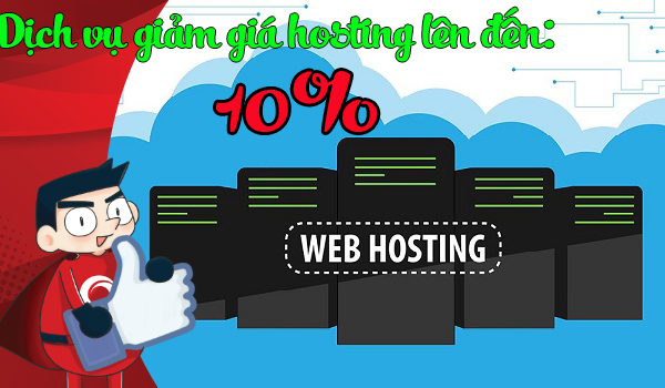 DỊCH VỤ HOSTING 365ZINA - GIẢM GIÁ LÊN TỚI 10%