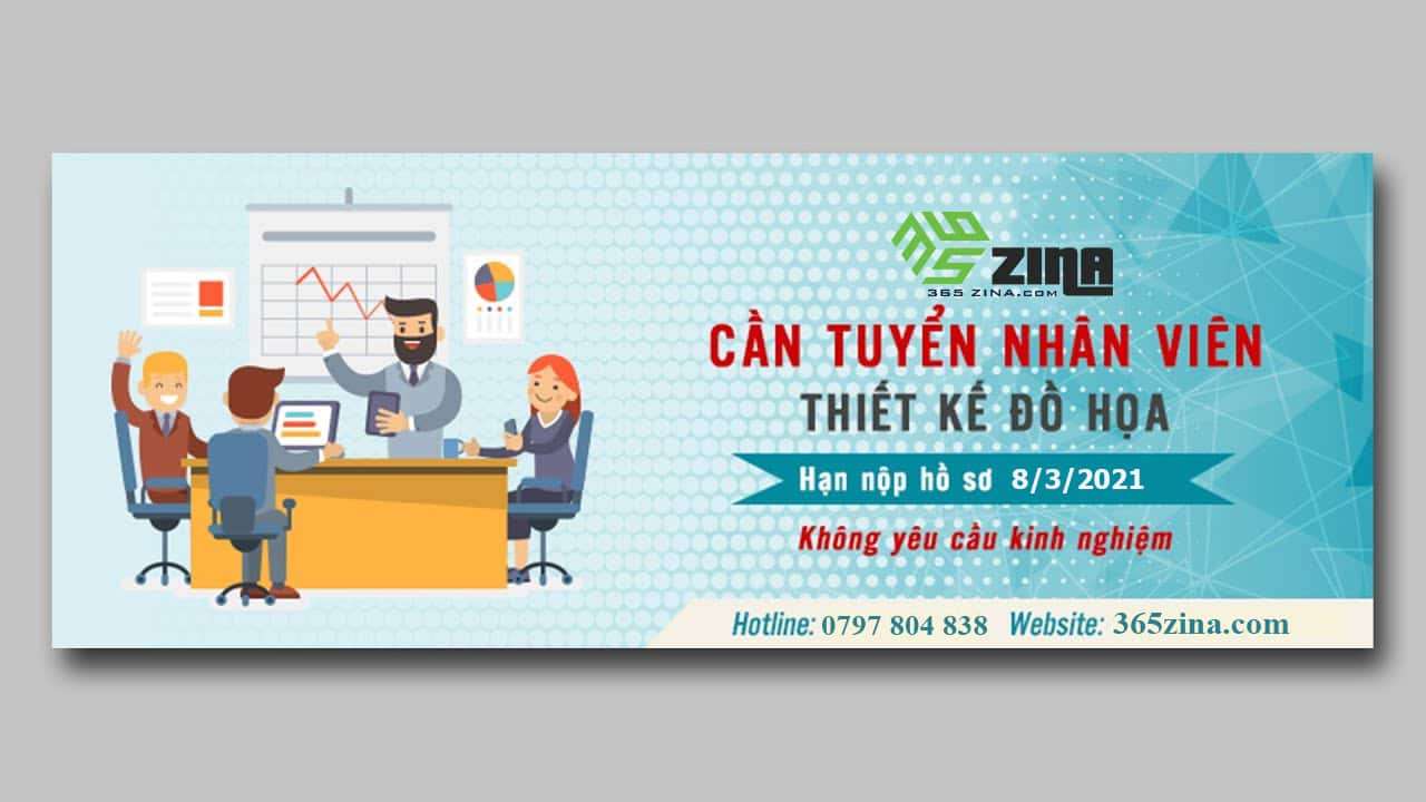 Dịch vụ thiết kế banner giá rẻ 365zina