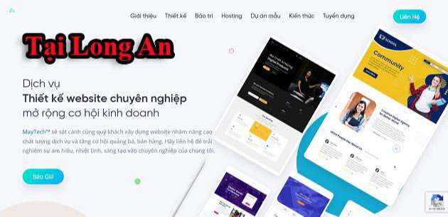 Dịch vụ thiết kế website uy tín tại Long An