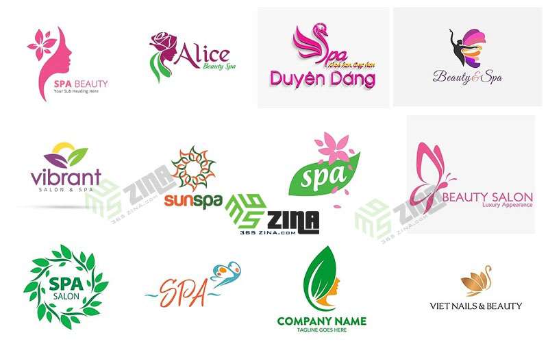 Thiết kế logo spa khu vực gò vấp sáng tạo