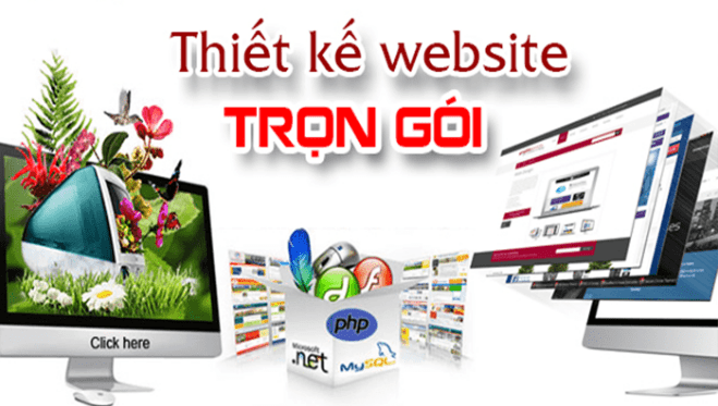 Dịch vụ thiết kế website trọn gói giá rẻ 