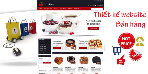 Thiết kế website bán hàng chuẩn SEO tại TPHCM