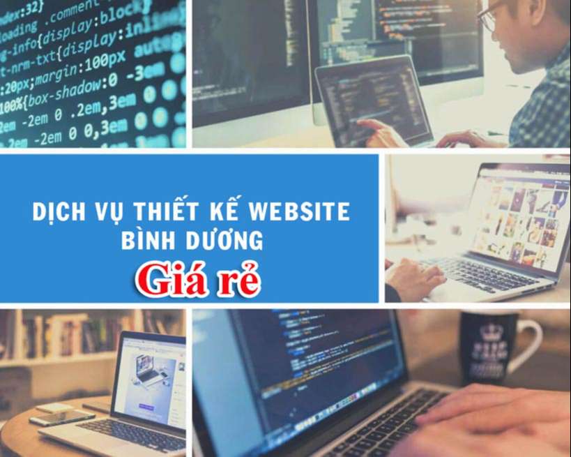 Thiết kế website khu vực Bình Dương giá rẻ