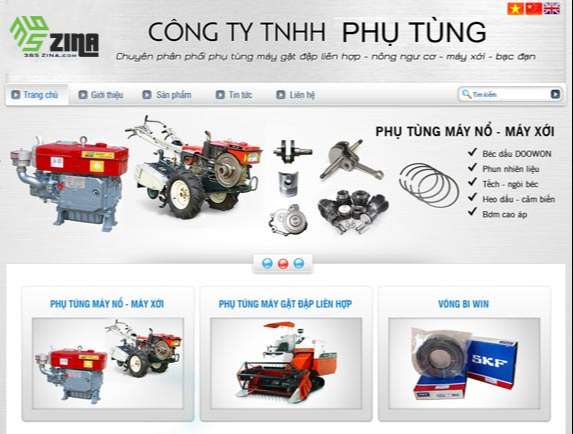 Thiết kế website cơ khí khu vực quận 1