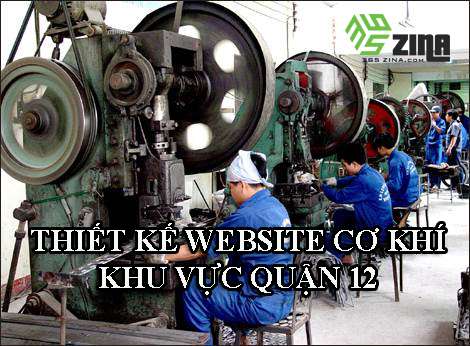 Thiết kế website cơ khí khu vực quận 12