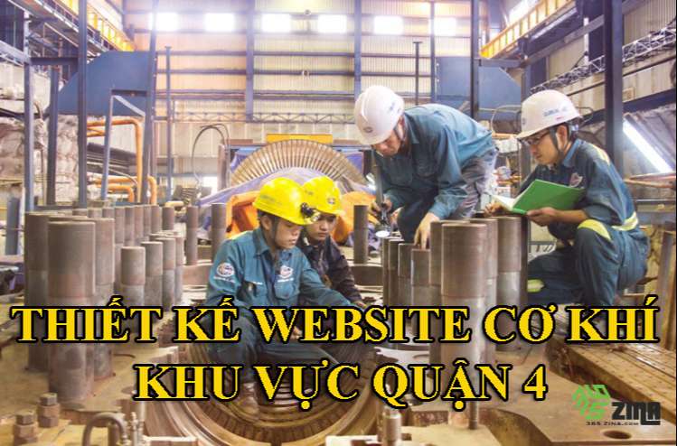Thiết kế website cơ khí khu vực quận 4