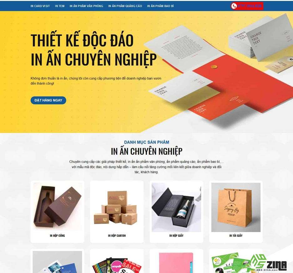 Thiết kế website in ấn - quảng cáo khu vực quận 10 chuyên nghiệp