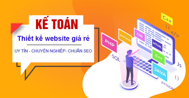 Thiết kế website dịch vụ kế toán giá rẻ tại TPHCM