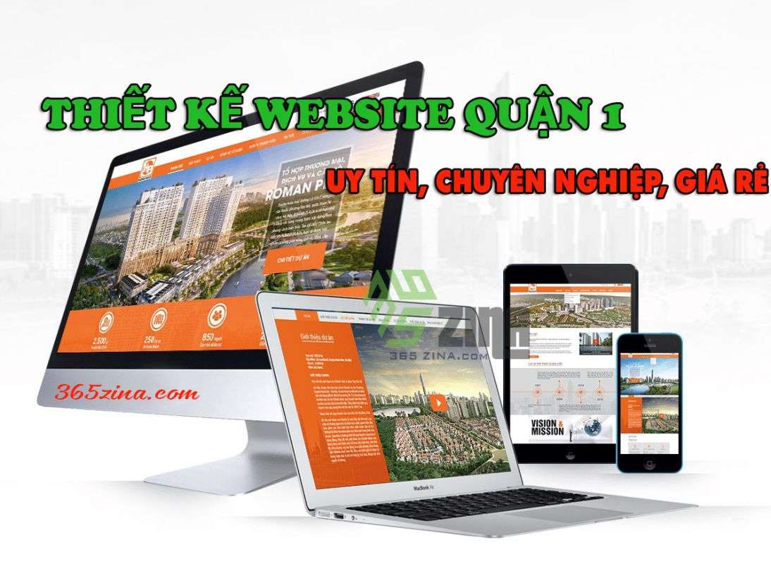 Dịch vụ thiết kế website quận 1-365zina