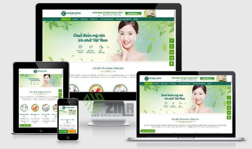  thiết kế website spa, thẩm mỹ viện khu vực quận 12 chuẩn SEO