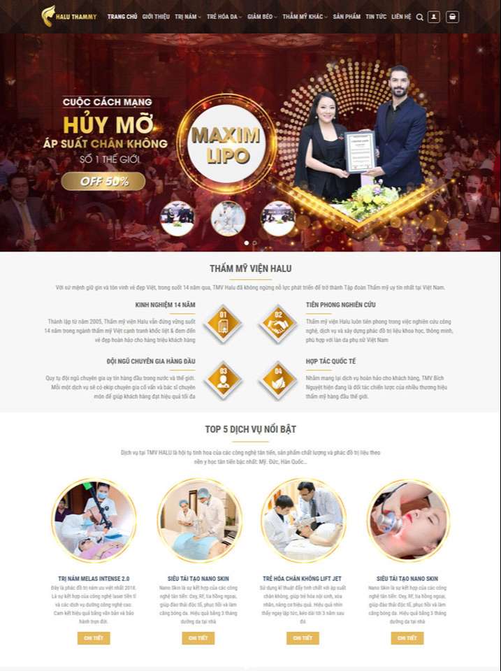 thiết kế spa, thẩm mỹ viện khu vực quận 10 chuyên nghiệp