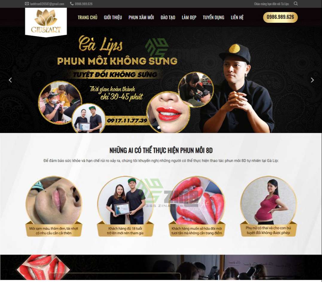 thiết kế website spa, thẩm mỹ viện tại Thành Phố Thủ Đức uy tín