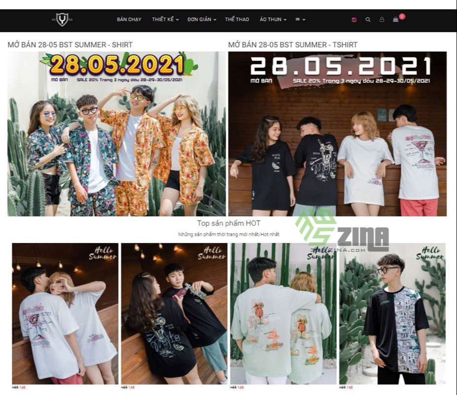 thiết kế website thời trang khu vực quận Bình Tân chuyên nghiệp