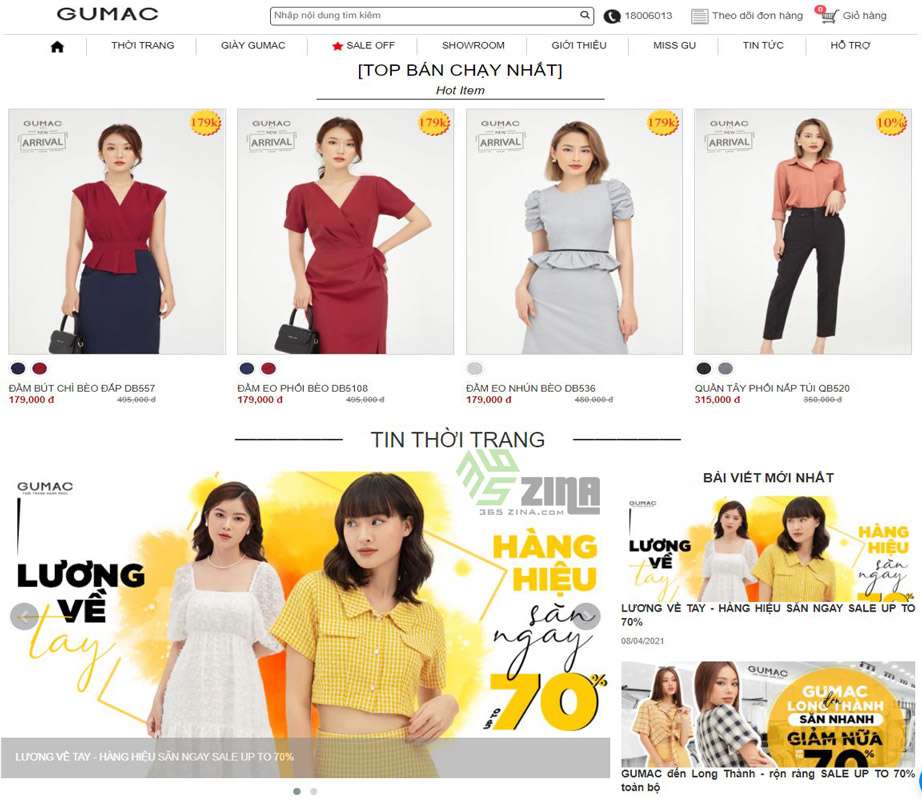 Thiết kế website thời trang khu vực quận Tân Bình chuẩn SEO