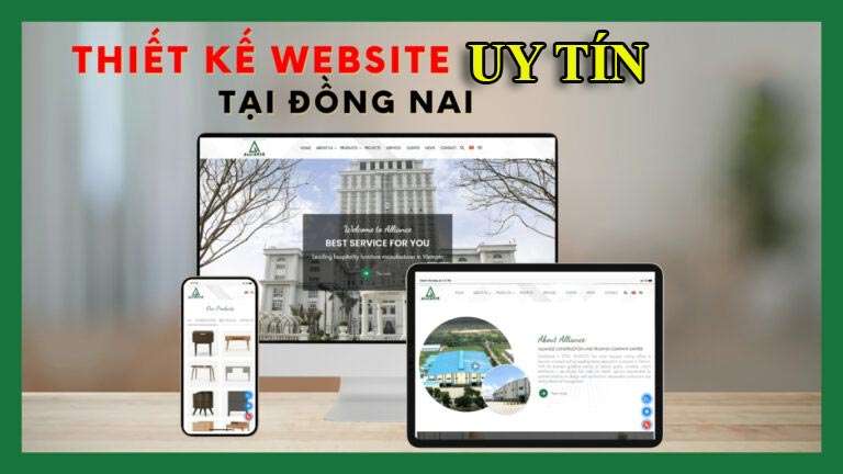 Dịch vụ thiết kế website uy tín tại Đồng Nai